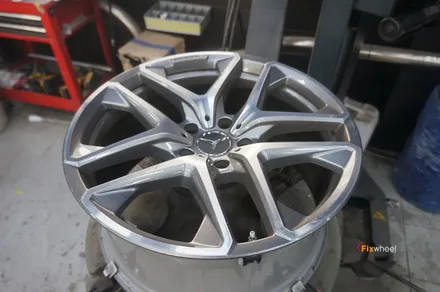 [휠도색] 벤츠 G63AMG G바겐 21인치 휠도색 / 하남시 풍산동