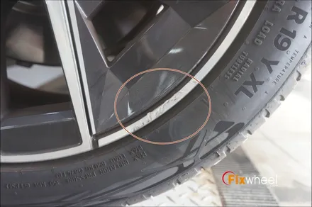 BMW 520i 휠복원, 광택 그대로 / 하남시 풍산동