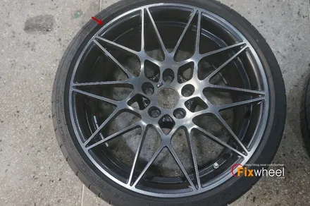 [BMW M4] 순정 같은 휠수리~~ / 하남시 풍산동