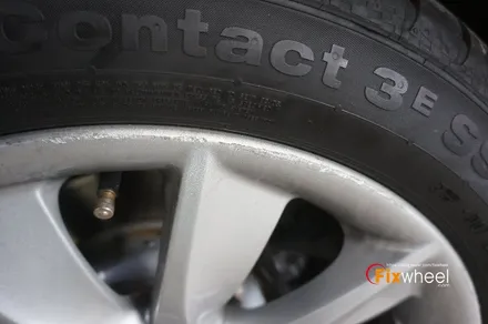 [BMW 528i] 메탈릭실버 휠복원~ / 하남시 풍산동