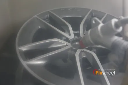 [벤츠 E53 AMG] 투톤 색상 휠도색!! / 하남시 풍산동