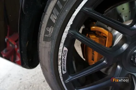 벤츠 AMG GT 63AMG휠 휠복원(다이아컷팅 아님 !!!) / 하남시 풍산동