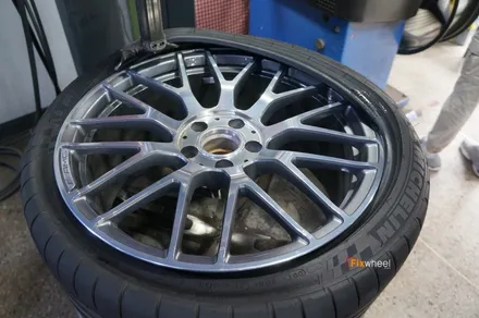 C63(W205)AMG 투톤 휠도색 / 하남시 풍산동