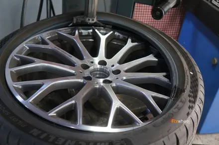 R232 SL63 AMG 투톤 휠도색 / 하남시 풍산동