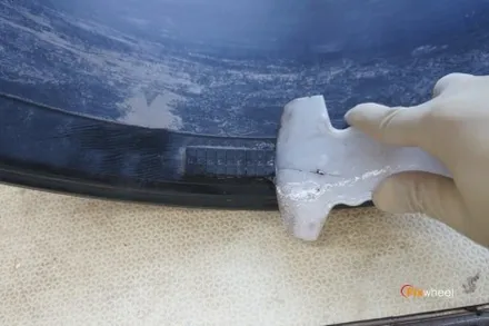 [휠복원] 포르쉐 타이칸 E미션휠 휠복원 / 하남시 풍산동