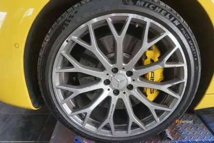 [휠도색]벤츠 R232 SL63AMG 투톤 휠도색 / 하남시 풍산동