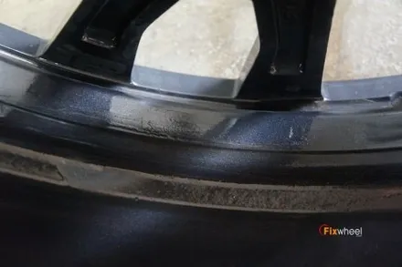 [휠도색] BMW X6 블랙유광 휠도색 / 하남시 풍산동