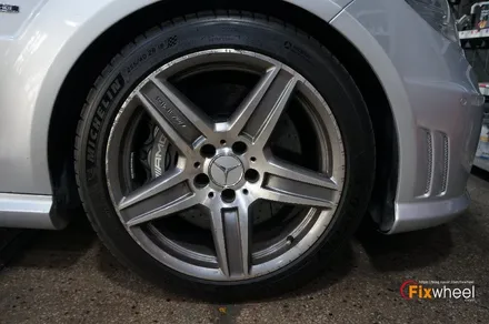[벤츠 E63 AMG] 휠복원(다이아몬드커팅) / 하남시 풍산동
