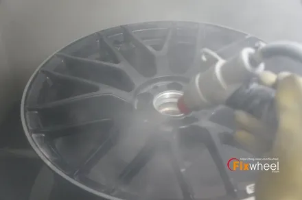 [벤츠 C63 AMG] 휠복원 / 하남시 풍산동