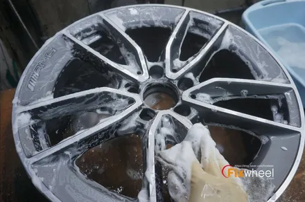[벤츠 C43 AMG] 휠도색 & 캘리퍼도색 / 하남시 풍산동