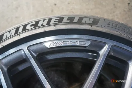 [벤츠휠도색]벤츠 AMG GT43 다이나믹 에디션 블랙투톤 휠도색 / 하남시 풍산동