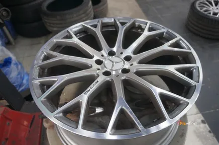 [휠도색]벤츠 R232 SL63AMG 투톤 휠도색 / 하남시 풍산동