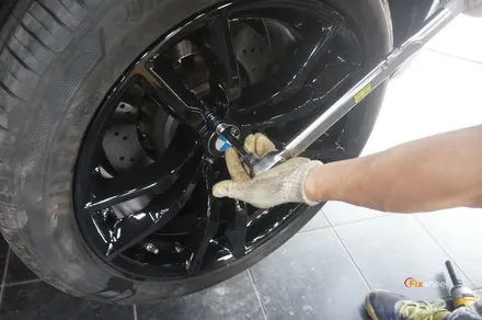 bmw 블랙 휠도색 꼼꼼함을 원한다면 / 하남시 풍산동