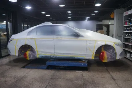 [벤츠 C43 amg] 캘리퍼도색~ / 하남시 풍산동