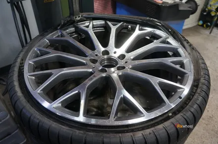 벤츠 R232 SL63 AMG 투톤 휠도색 / 하남시 풍산동