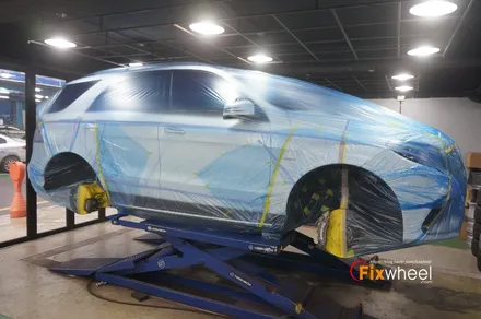 [벤츠 GLE 63 AMG] 휠도색 & 캘리퍼도색 / 하남시 풍산동
