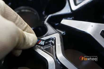 [휠도색]BMW X6M 컴페티션 / 하남시 풍산동