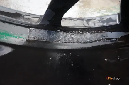 포르쉐 911 휠복원 무광검정 순정휠 색상 동일하게 휠복원 / 하남시 풍산동