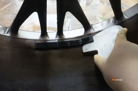 [휠수리]포르쉐 파나메라 무광 하이퍼실버 휠수리 / 하남시 풍산동