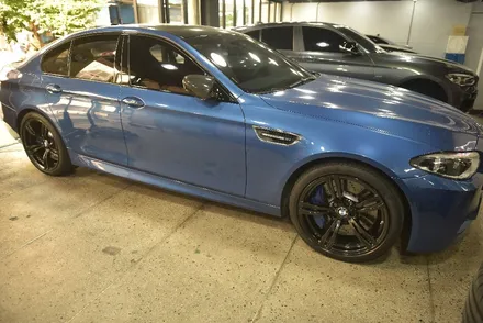 BMW M5 크롬쉐도우 색상으로 휠도색 ! / 하남시 풍산동