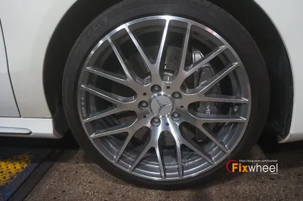 [벤츠 A45 AMG] 휠복원 & 다이아몬드커팅 / 하남시 풍산동