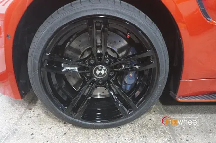 [BMW M4] 검정유광 휠도색~ / 하남시 풍산동