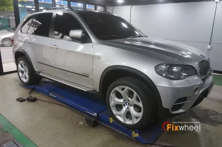 [BMW X5] 메탈릭실버 휠복원~ / 하남시 풍산동