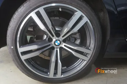 [BMW 730LD] 휠복원 & 다이아몬드커팅 !! / 하남시 풍산동