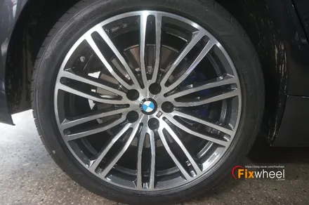 [BMW 530i] 순정 퀄리티의 휠복원!! / 하남시 풍산동