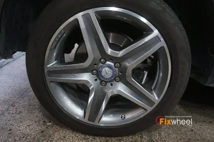 [휠수리]벤츠 GLE 350d & 다이아몬드커팅 / 하남시 풍산동