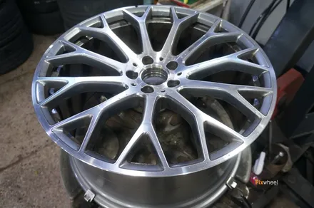 벤츠 R232 SL63 AMG 투톤 휠도색 / 하남시 풍산동