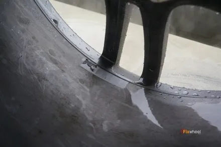 포르쉐 카이엔 무광 하이퍼실버 휠복원 / 하남시 풍산동