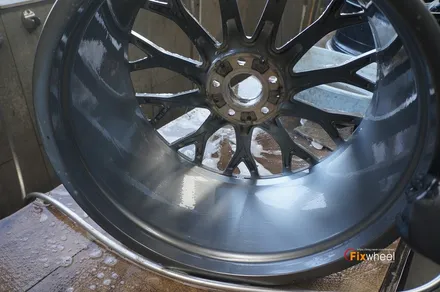 R232벤츠 SL63 AMG 휠복원 + AMG 로고 살리기 / 하남시 풍산동