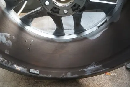 [휠도색] 벤츠 G63AMG G바겐 21인치 휠도색 / 하남시 풍산동