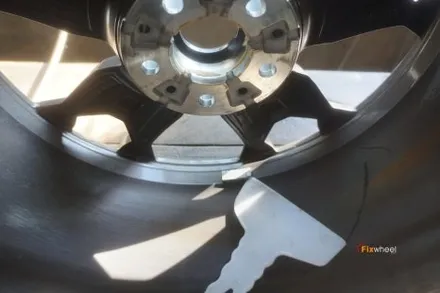 [휠도색] BMW X3 블랙유광 휠도색 / 하남시 풍산동