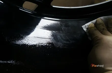강남 휠복원 포르쉐 타이칸 투톤? 조색은 이렇게 / 하남시 풍산동