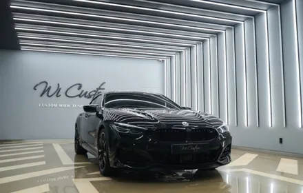 BMW 850i 크롬죽이기 시공으로 올블랙 완성! / 하남 천현동