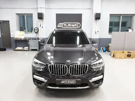 신형 BMW X3 범퍼 가니시 유광블랙 부분랩핑 시공 - 강동, 송파, 미사 전체랩핑, 루프스킨, PPF 시공점 추천 / 경기 광주, 양평, 하남 랩핑 전문 / 플랩스 / 하남 천현동