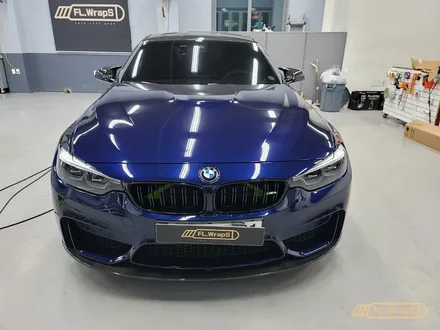 BMW M4 라디에이터 바 포인트 랩핑 - 부분랩핑/미사랩핑/하남랩핑/플랩스(FL.WrapS) / 하남 천현동