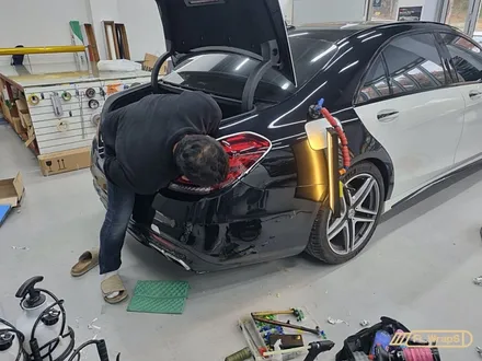벤츠 S63 AMG 덴트수리 / 랩핑재시공 - 플랩스(FL.WrapS) / 하남랩핑, 미사랩핑, 남양주,위례 랩핑, 하남덴트수리 / 하남 천현동