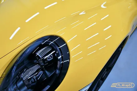 포르쉐 911 카레라 4 GTS 카브리올레 3M선플라워 전체랩핑 - 플랩스(FL.WrapS) / 하남랩핑, 미사랩핑, 위례,남양주 랩핑, 강동구랩핑 / 하남 천현동