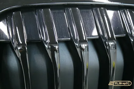 BMW 120i 프론트그릴 랩핑 - 플랩스(FL.WrapS) / 하남, 미사, 성남, 경기광주 랩핑, 부분랩핑, 포인트랩핑 / 하남 천현동