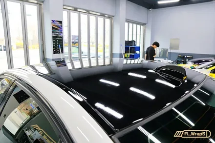 BMW 335d(e90)루프스킨, 크롬죽이기 랩핑 - 플랩스(FL.WrapS)/ 하남랩핑, 미사랩핑, 강동구/송파구 크롬지우기랩핑 / 하남 천현동