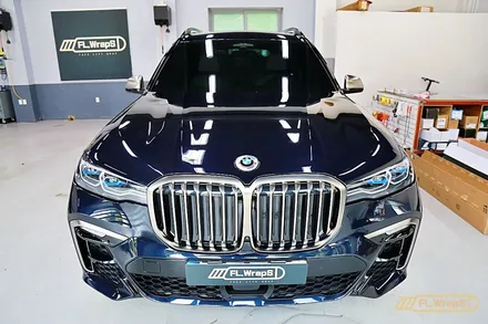 BMW X7 M50i 크롬죽이기 랩핑 - 플랩스(FL.WrapS)/ 하남랩핑, 미사랩핑, 경기광주, 구리왕숙 랩핑 / 하남 천현동