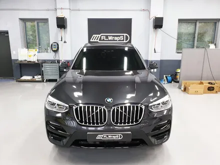 신형 BMW X3 범퍼 가니시 유광블랙 부분랩핑 시공 - 강동, 송파, 미사 전체랩핑, 루프스킨, PPF 시공점 추천 / 경기 광주, 양평, 하남 랩핑 전문 / 플랩스 / 하남 천현동