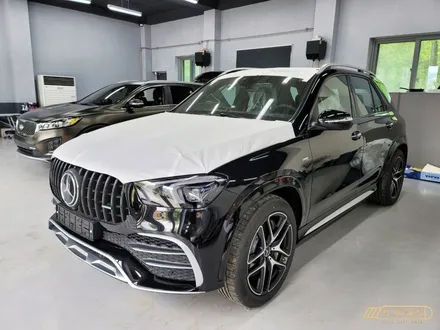 벤츠 GLE 53 AMG 윈도우/그릴 크롬 죽이기, 범퍼/사이드스커트 포인트 랩핑 - 하남 자동차 랩핑, 송파 크롬죽이기, 강동구 랩핑, PPF, 썬팅 시공 :: 하남 플랩스 / 하남 천현동