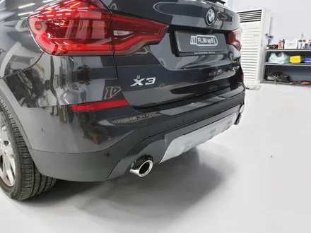 신형 BMW X3 범퍼 가니시 유광블랙 부분랩핑 시공 - 강동, 송파, 미사 전체랩핑, 루프스킨, PPF 시공점 추천 / 경기 광주, 양평, 하남 랩핑 전문 / 플랩스 / 하남 천현동