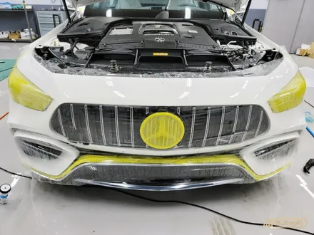 하남 플랩스 :: 벤츠 AMG GT 63 S 4도어 프론트 PPF 패키지, 윈드실드 보호필름 시공 - 서울 강동, 송파, 하남 미사 신차 PPF, 자동차 랩핑 전문 시공점 / 하남 천현동
