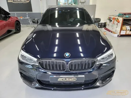 BMW G30 5시리즈 윈도우 라인 크롬죽이기 랩핑 - 하남 랩핑 / 미사 자동차랩핑 / 서울 송파구, 강동구 랩핑, PPF, 열차단 썬팅 시공점 추천 / 하남 플랩스 / 하남 천현동