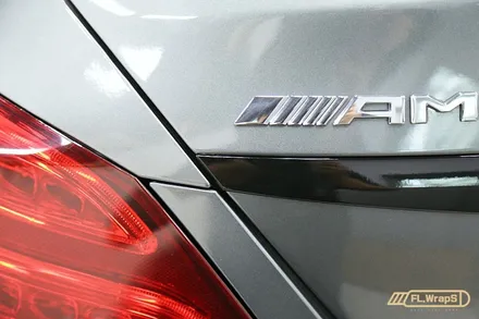 벤츠 C63s AMG 크롬죽이기 랩핑 - 플랩스(FL.WrapS) / 하남,미사랩핑, 크롬지우기랩핑 / 하남 천현동